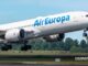 Air Europa es premiada por reducción de emisiones de CO2