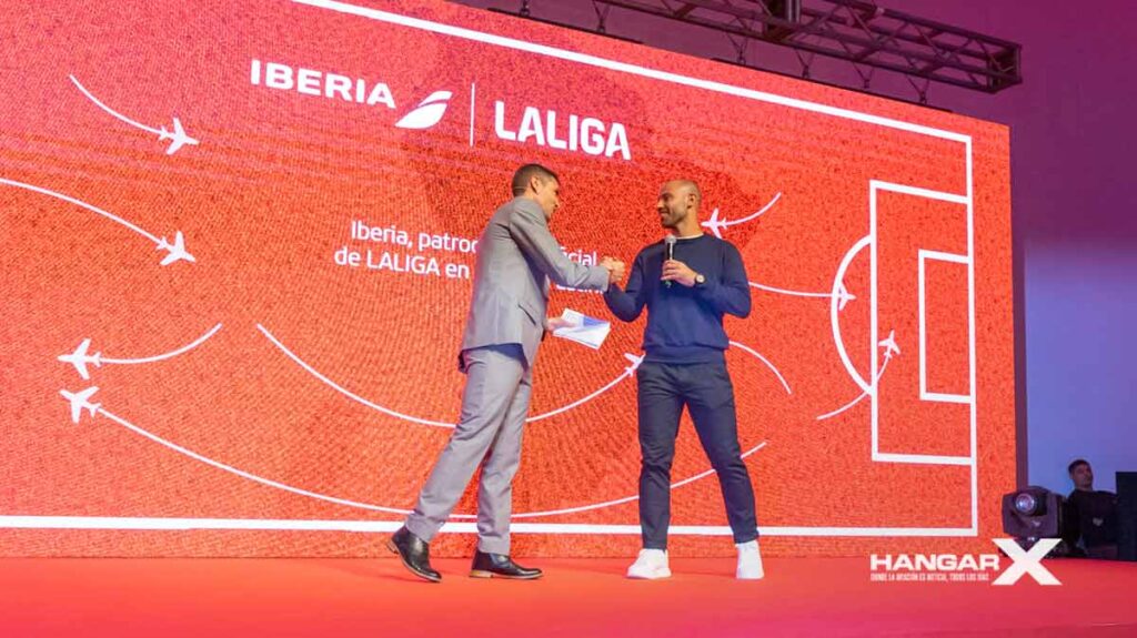 Iberia y LALIGA presentaron su alianza en Argentina