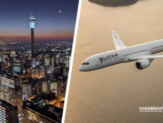 LATAM reanuda sus vuelos directos entre San Pablo y Johannesburgo