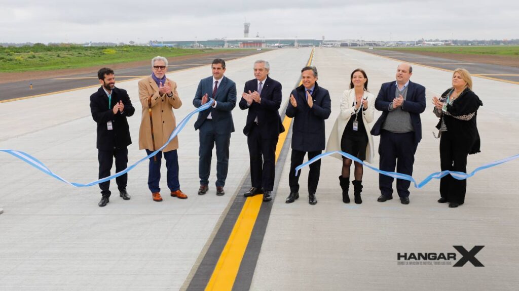 Nueva calle de rodaje en el Aeropuerto Internacional de Ezeiza