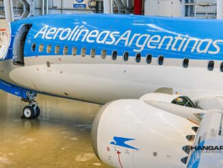 Aerolíneas Argentinas suma el octavo Boeing 737-MAX8 a su flota
