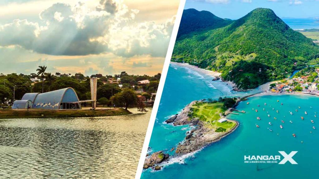Nuevas rutas de LATAM Airlines desde Santiago de Chile a Belo Horizonte y Florianópolis