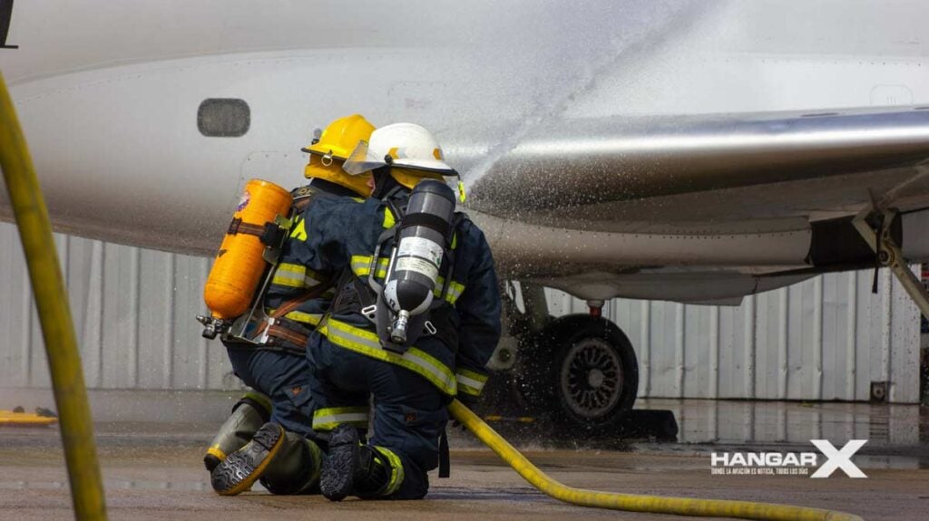 Simulacro de Accidente Aéreo en el Aeroparque «Jorge Newbery»