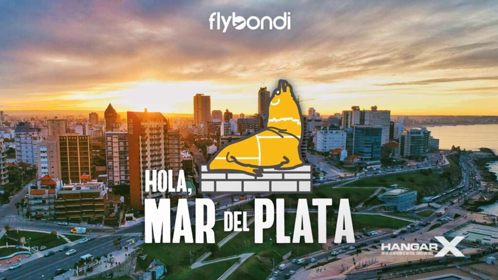 Vuelos Low Cost a Mar del Plata con Flybondi