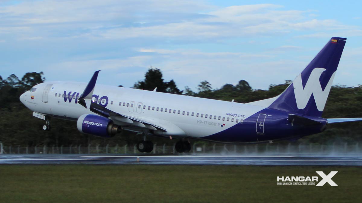 Wingo inició sus vuelos entre Medellín y Cartagena HANGAR X