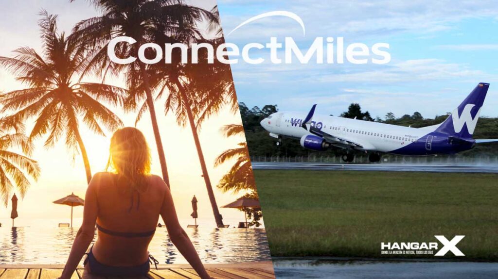 Miembros de ConnectMiles podrán usar sus millas en vuelos de Wingo