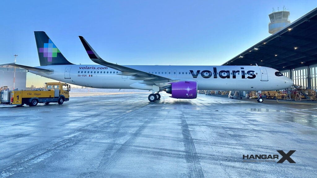 Volaris incorpora un nuevo Airbus A321neo a su moderna flota de aeronaves
