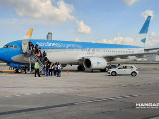Aerolíneas Argentinas mejoró su índice de puntualidad en enero 2024