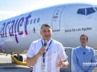 Arajet recibió su noveno Boeing 737-MAX8, "Bahía de las Águilas"