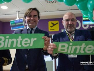 Binter inició sus operaciones entre Canarias y Madrid con 16 vuelos diarios
