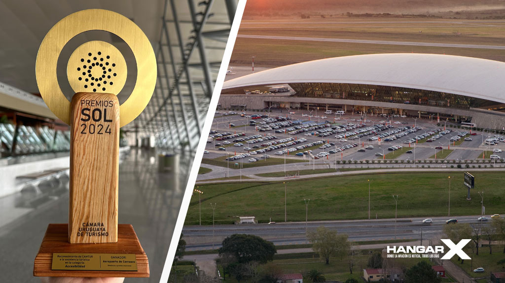 Aeropuerto Internacional de Carrasco es premiado por su accesibilidad