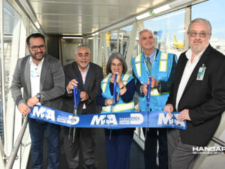 Inauguran nuevo puente de embarque en el Aeropuerto Internacional de Miami
