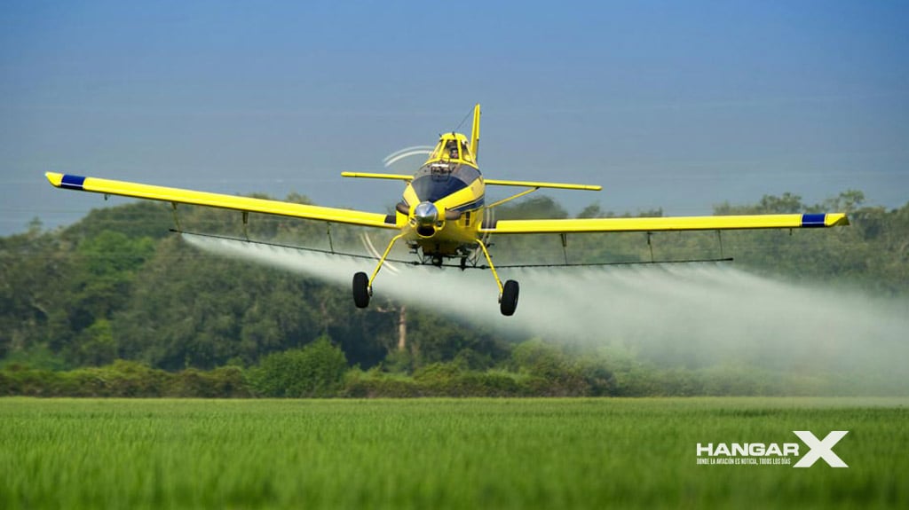 Combaten el Dengue con aplicación aérea en Santa Fe
