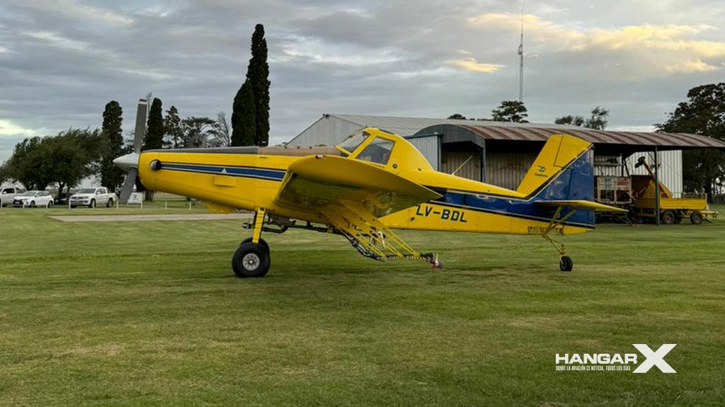 Combaten el Dengue con aplicación aérea en Santa Fe