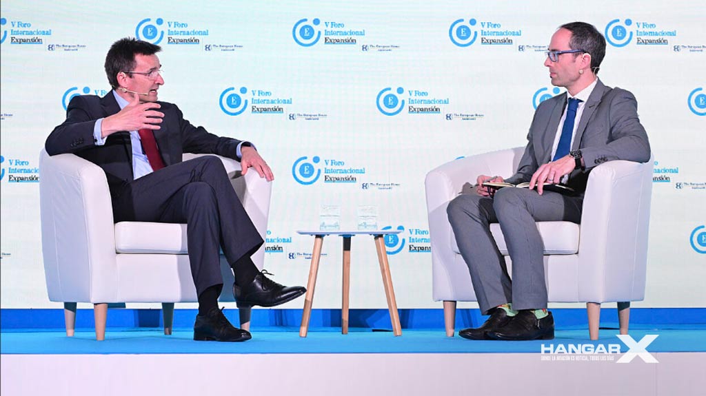 Marco Sansavini, CEO de Iberia: Recibiremos el primer Airbus A321XLR y cubrirá rutas hacia Estados Unidos