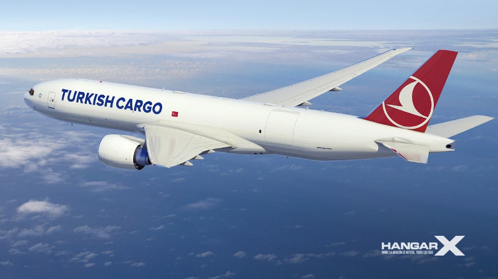 Turkish Airlines fortalece su presencia en el mercado de carga aérea con cuatro nuevos B-777F