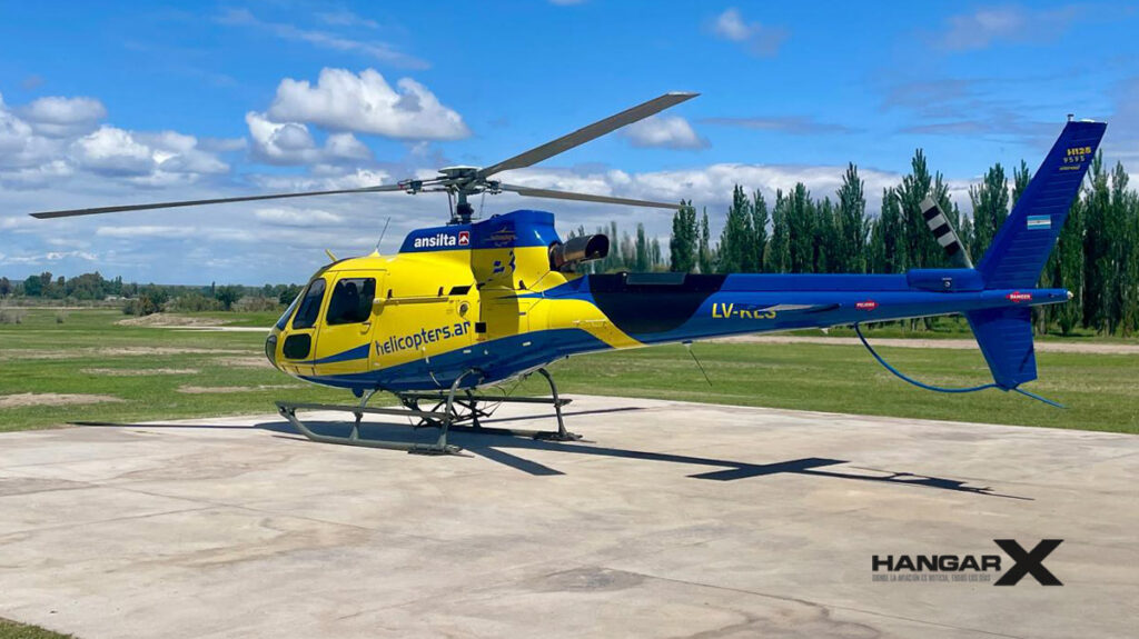 Helicopters AR refuerza su flota en Mendoza con nuevo Airbus H125