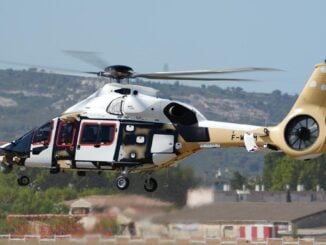 Helicóptero militar Airbus H160M Guépard en pruebas de vuelo en Francia