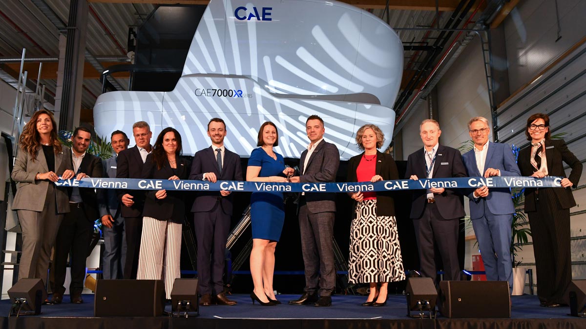 CAE inaugura en Viena su primer centro de entrenamiento para aviación ejecutiva