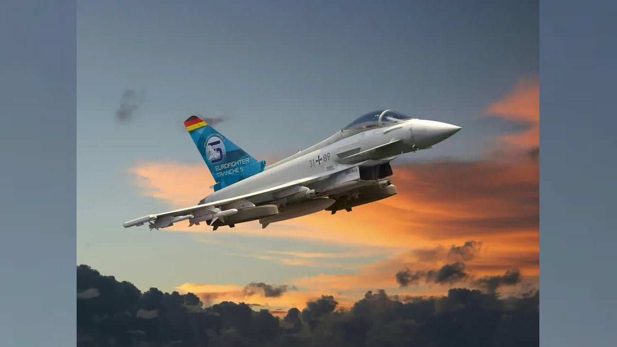 Alemania encargó 20 nuevos Eurofighter Typhoon para fortalecer su defensa aérea