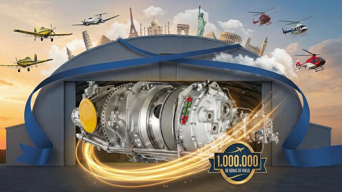 Pratt & Whitney Canada supera el millón de horas de vuelo con la familia PT6A