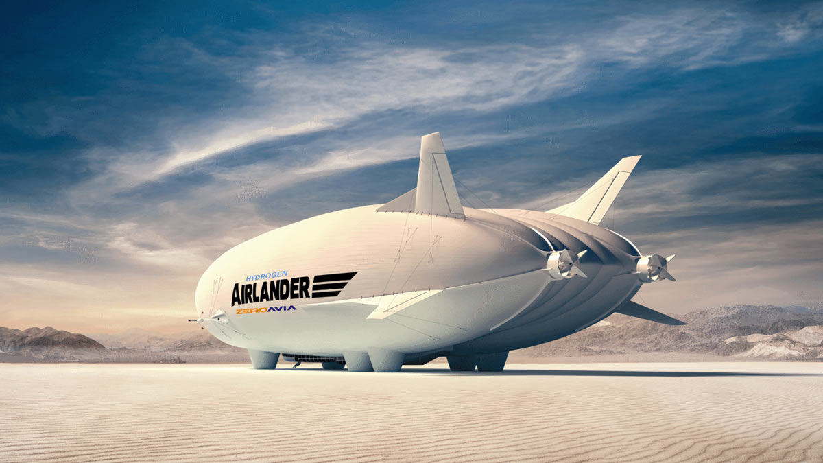 ZeroAvia y Hybrid Air Vehicles desarrollarán una versión de hidrógeno del Airlander 10