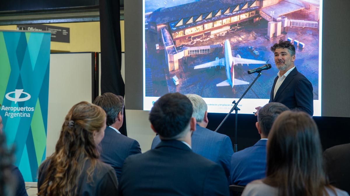 Anuncian ampliación y remodelación del Aeropuerto de Bariloche con inversión de US$15 millones