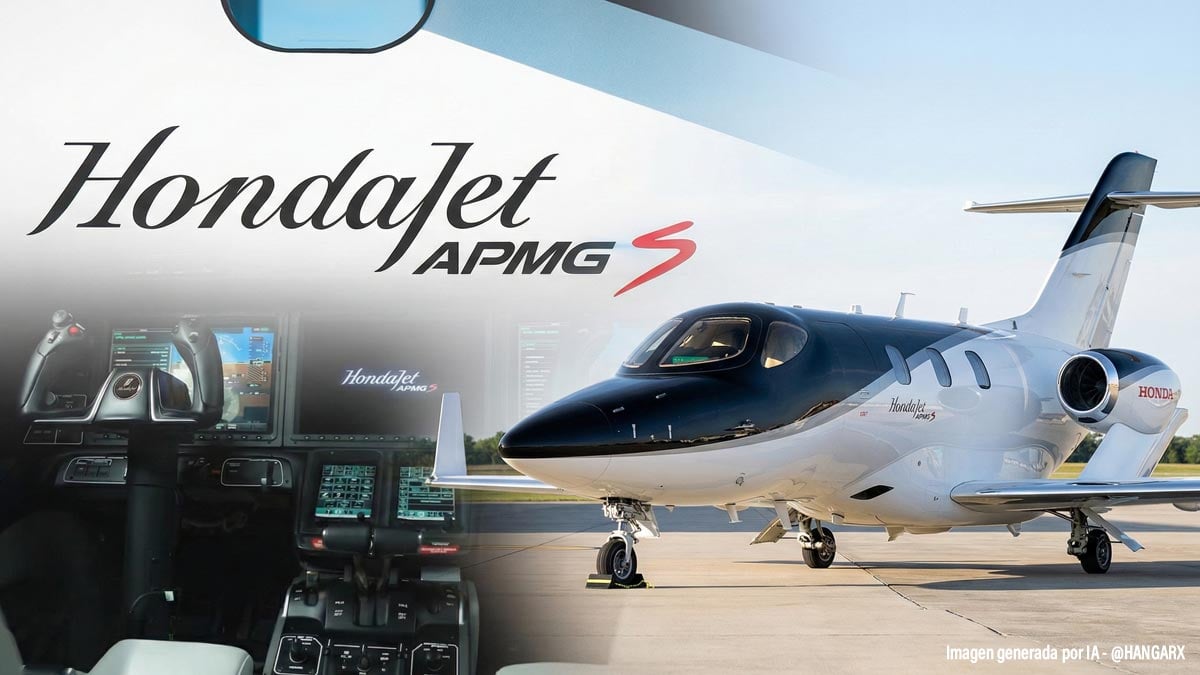 Honda Aircraft lanza el paquete de actualización HondaJet APMG S