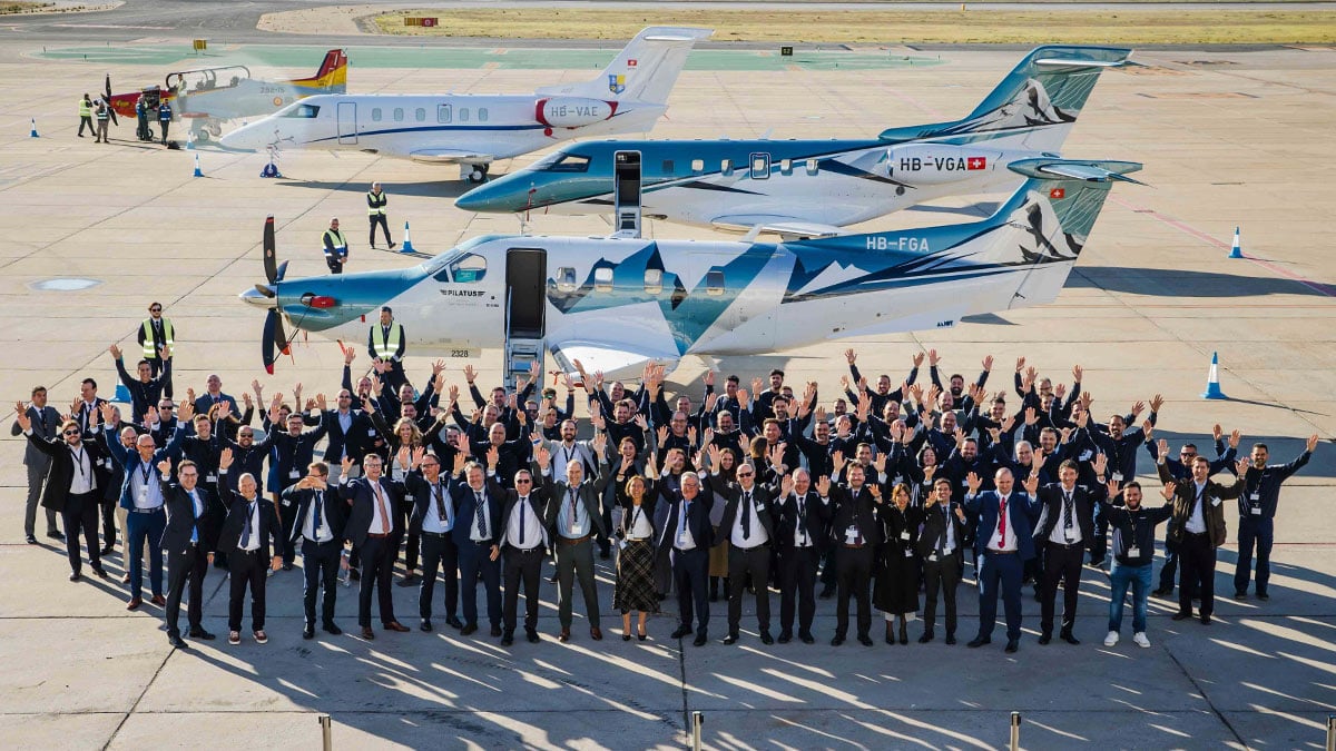 Pilatus Aircraft inaugura su nueva fábrica en Sevilla
