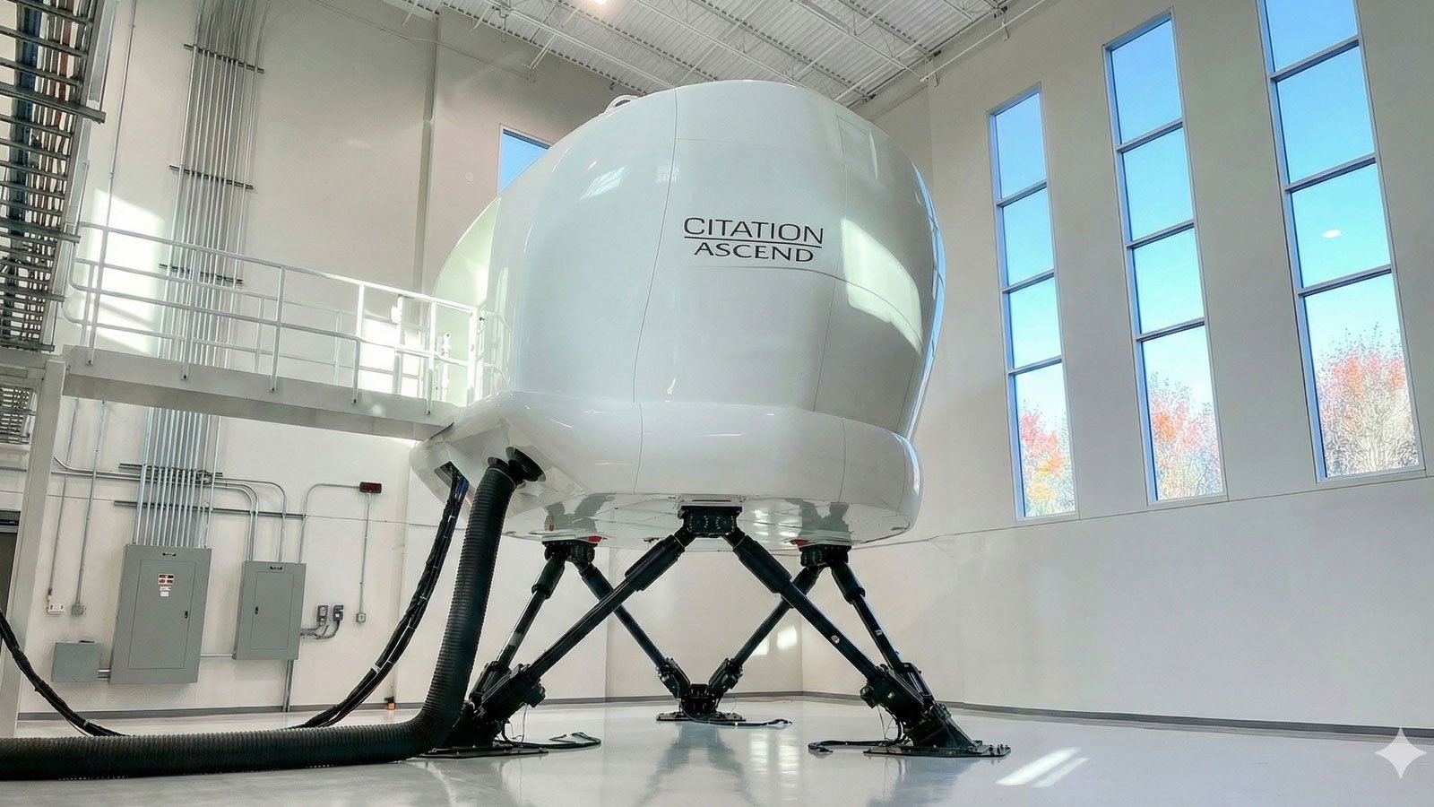 El simulador del Cessna Citation Ascend obtiene certificación de la FAA