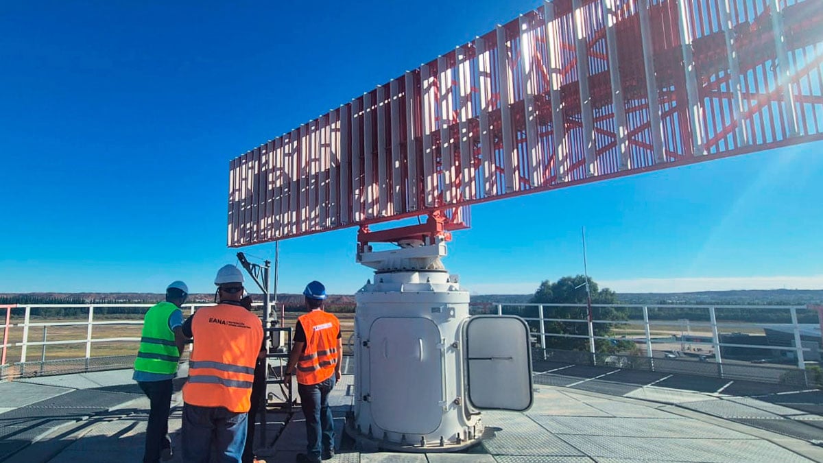EANA modernizó el radar de Neuquén: Mayor precisión y tecnología ADS-B para la Patagonia