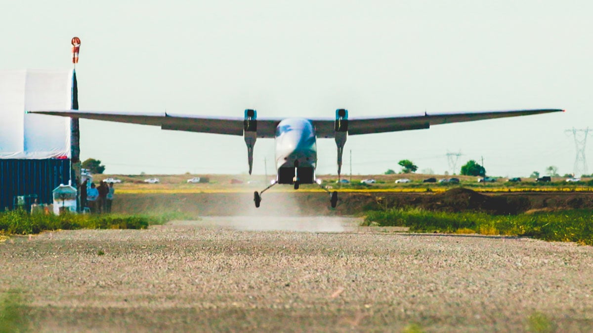 Primer vuelo del Pyka DropShip: el nuevo avión autónomo de carga