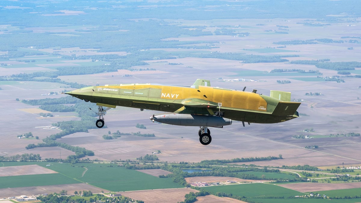 Boeing y la Marina de EE.UU. completan con éxito el primer vuelo del MQ-25A Stingray