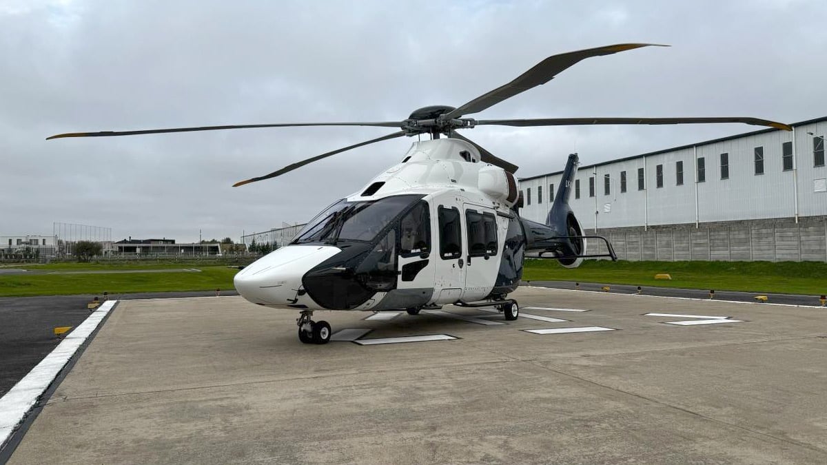 Airbus presentó su helicóptero H160 en Argentina: el primero del Cono Sur