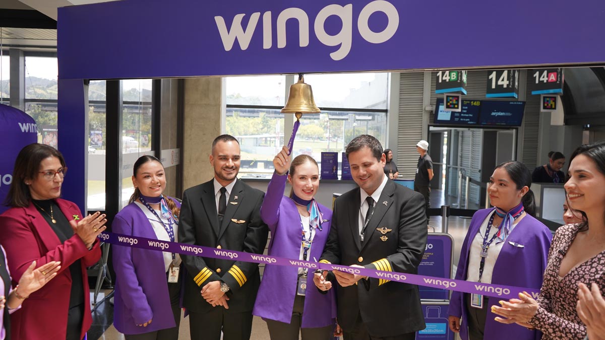 Wingo inaugura vuelos directos de Medellín a Montego Bay