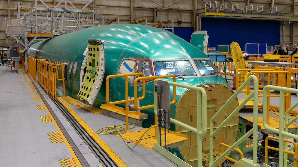 Inauguran nueva línea de producción del Boeing 737 MAX con una inversión de USD 1.000 millones