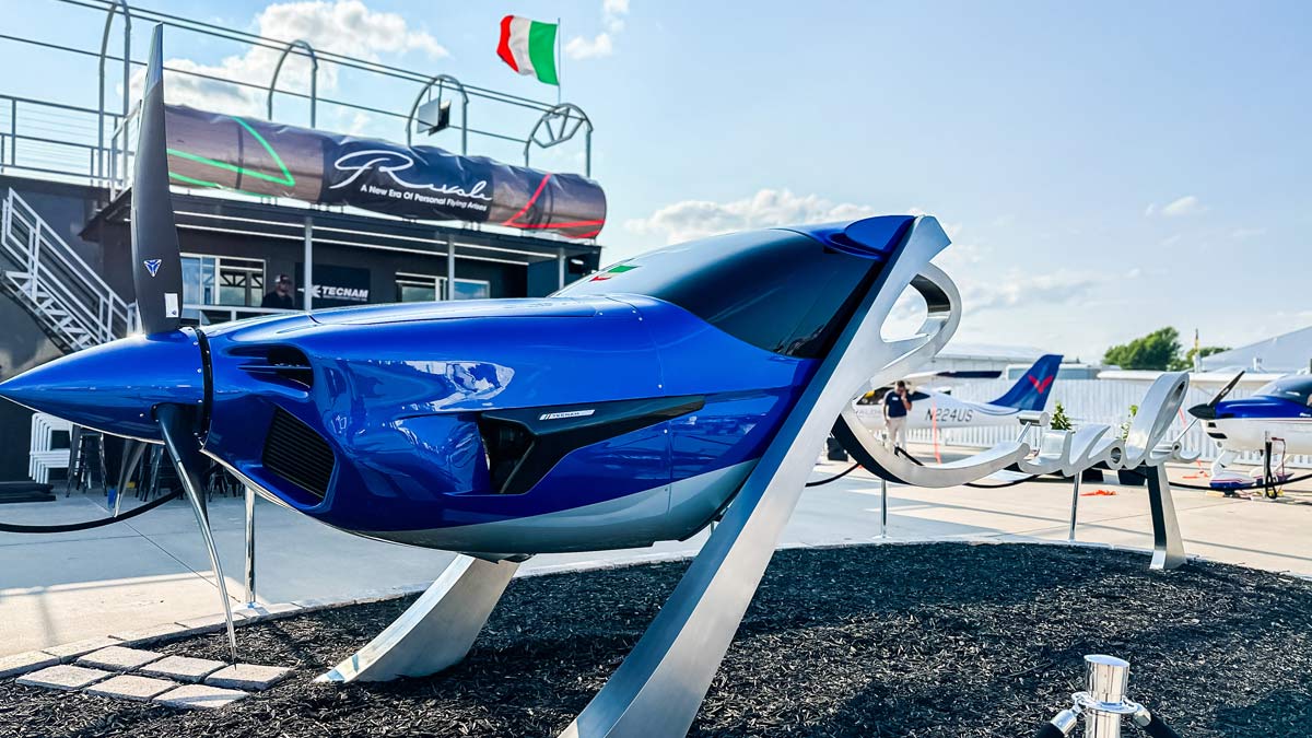 Tecnam presentó el nuevo Rivale, su próxima apuesta para redefinir la aviación personal