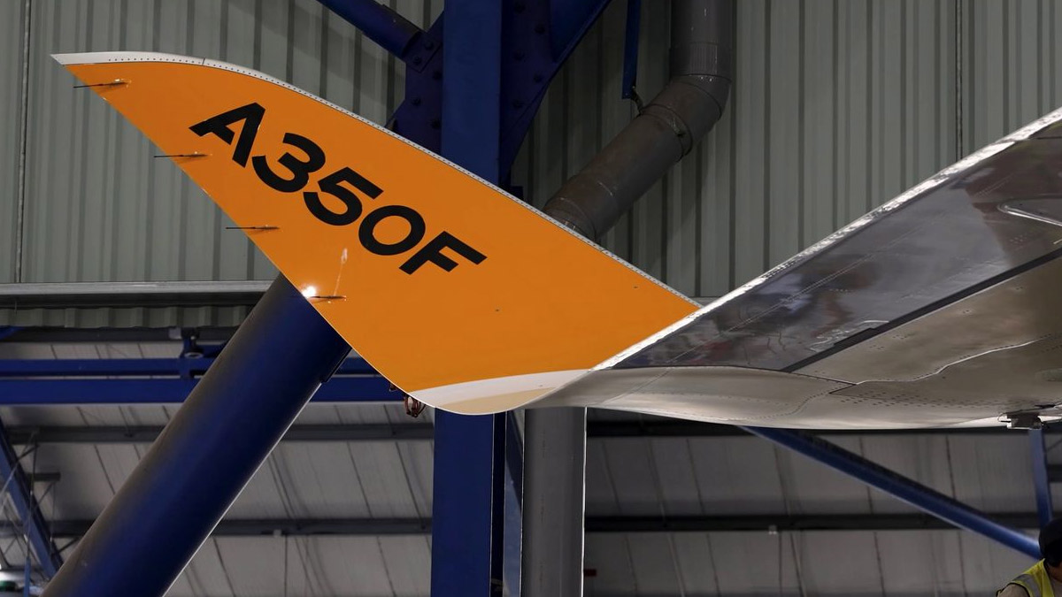 Airbus reveló el livery del primer A350F que está a un paso de volar