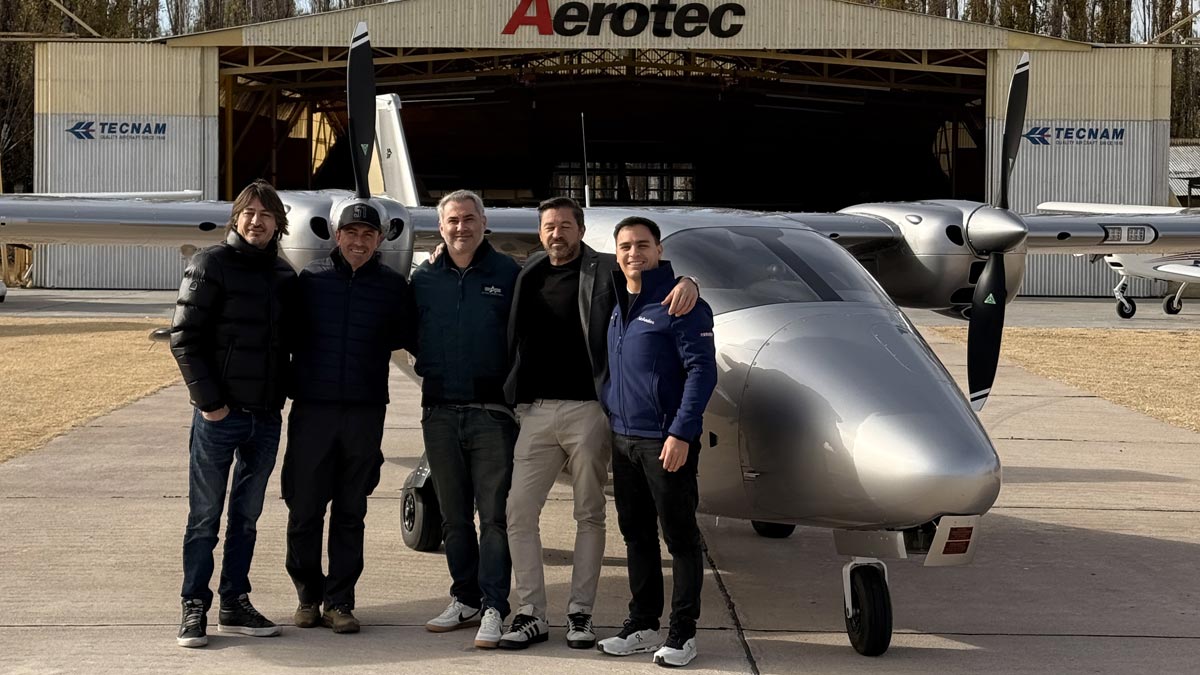 Primer Tecnam P2006T NG SPORT para la instrucción avanzada de pilotos en Argentina